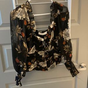 Flower blouse
